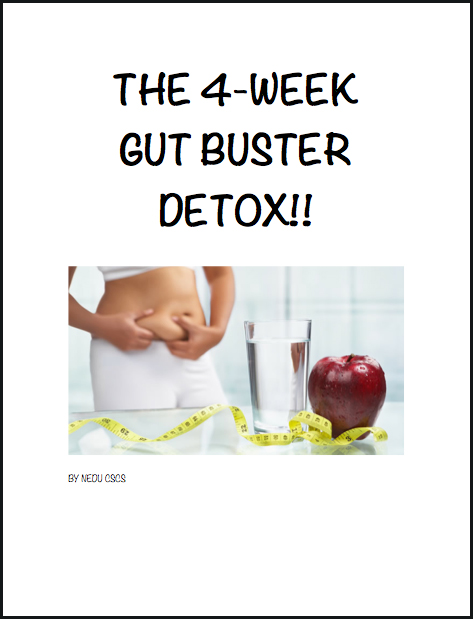 The 4-Week Gut Buster Detox Plan